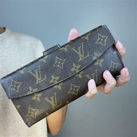 louis vuitton checkbook wallet|authentic louis vuitton women wallet.